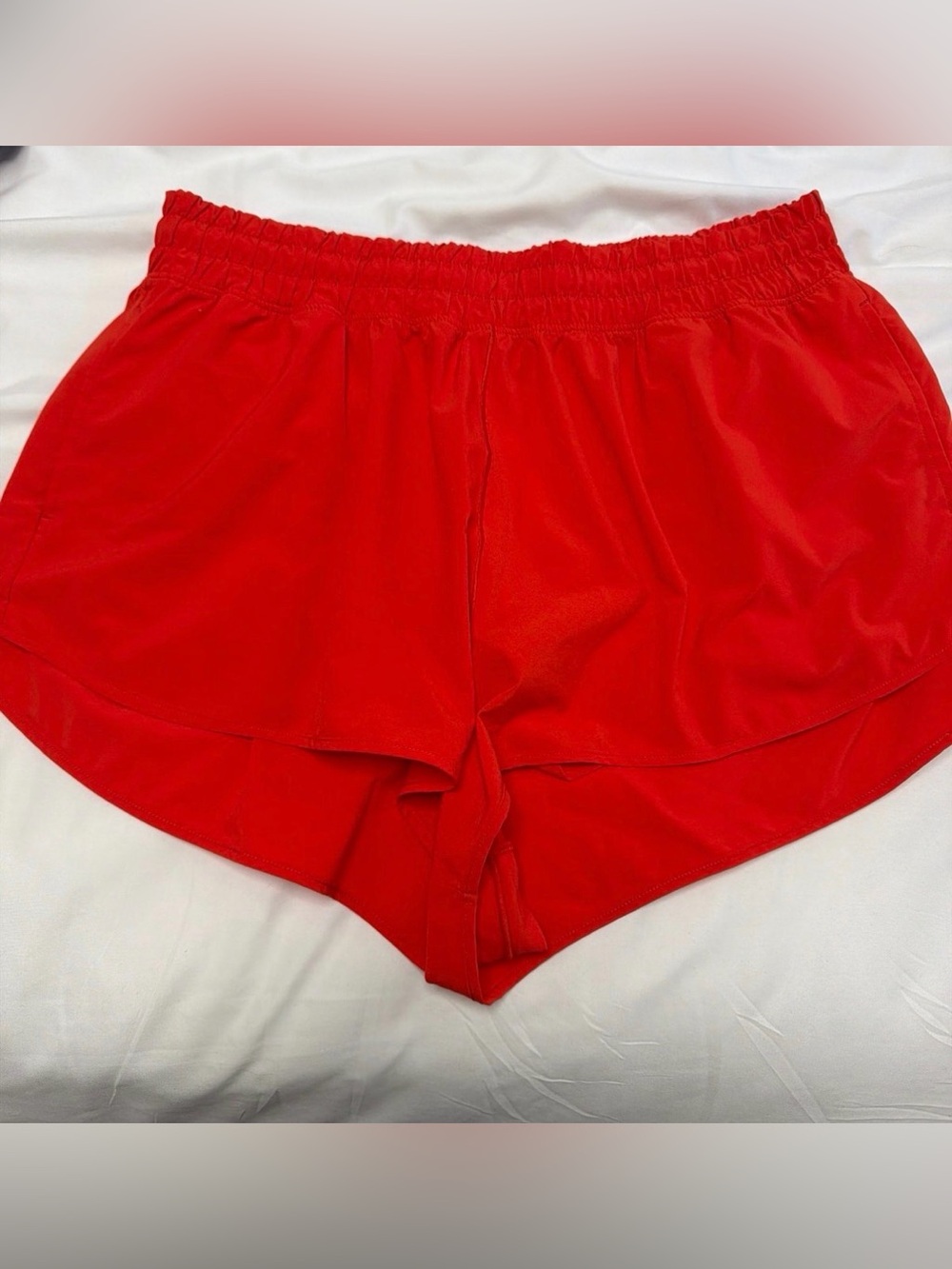 OFFLINE by Aerie Athletic Shorts in Red